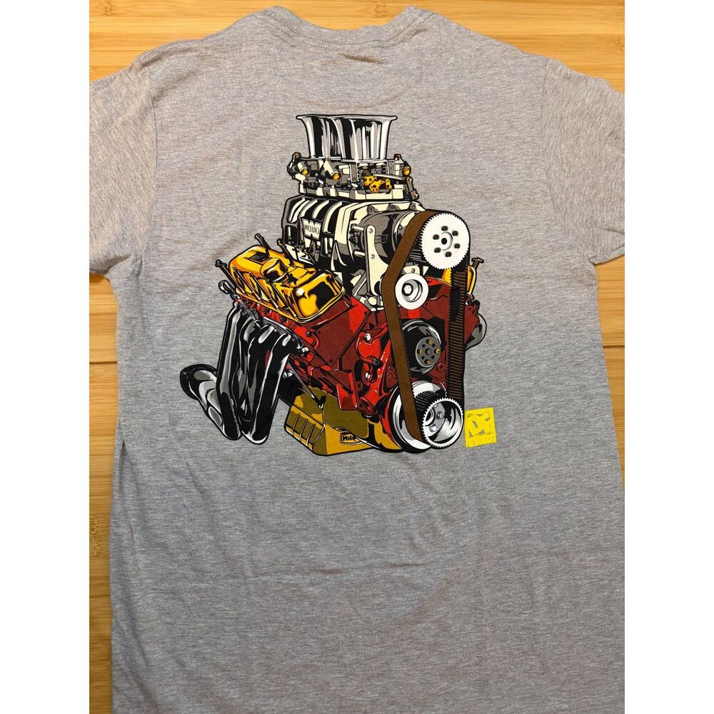 MotorTrend ROADKILL DF Crusher Camaro Engine T-Shirt Made In USA Men's M